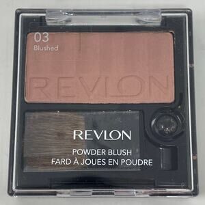 Revlon Powder Blush In Blushed 03 With Pop-Up Mirror Sealed NEW